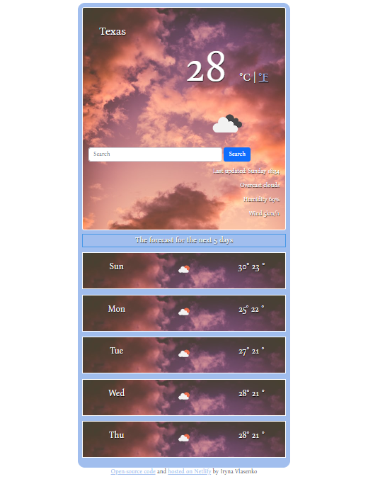 Weather App